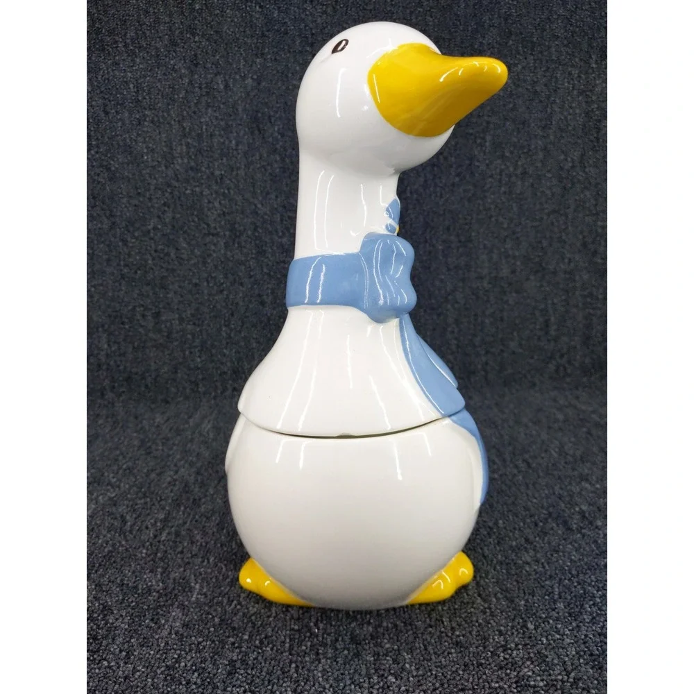 vtg Country Goose Cookie Jar 14